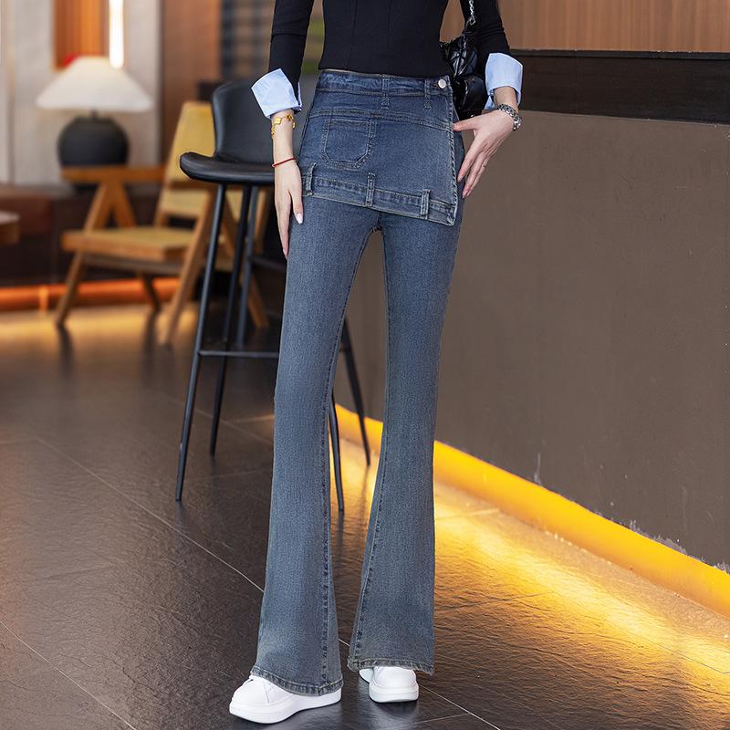 Autumn 2025 High-Waist Flared Jeans - Slim Fit, Versatile, Stylish Design 31 (135-145 jin) синий
Autumn 2025 High-Waist Flared Jeans - Slim Fit, Versatile, Stylish Design 31 (135-145 jin) синий