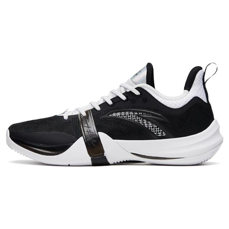 Anta Lighthearted 4 Team Cushioning Anti Slip And Wear Resistant Low Top Basketball Shoes Men s Black White 44.5
Anta Lighthearted 4 Team Cushioning Anti Slip And Wear Resistant Low Top Basketball Shoes Men s Black White 44.5