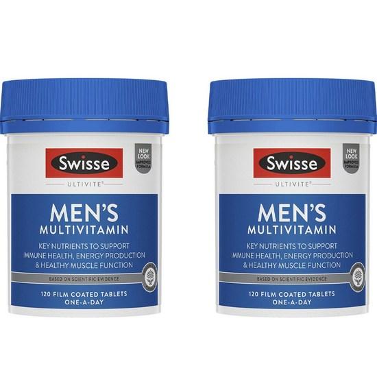 Swiss Ultivite Men s Multivitamin Tablets, 120 tablets, 2 units,Korean health food
Swiss Ultivite Men s Multivitamin Tablets, 120 tablets, 2 units,Korean health food