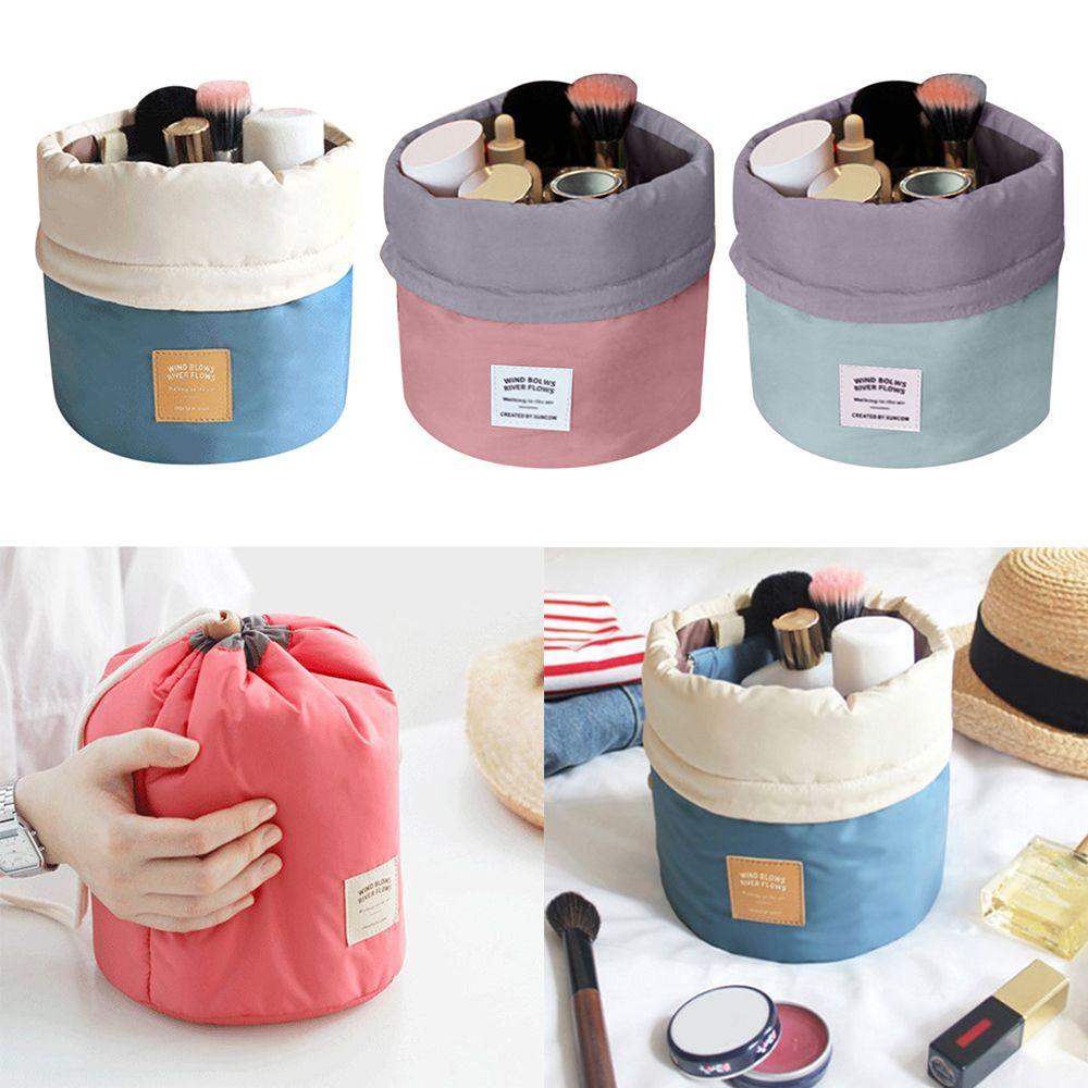 Female Large Capacity Waterproof Round Cosmetic Bag Storage Bag Toiletry Bag Makeup Pouch
Female Large Capacity Waterproof Round Cosmetic Bag Storage Bag Toiletry Bag Makeup Pouch