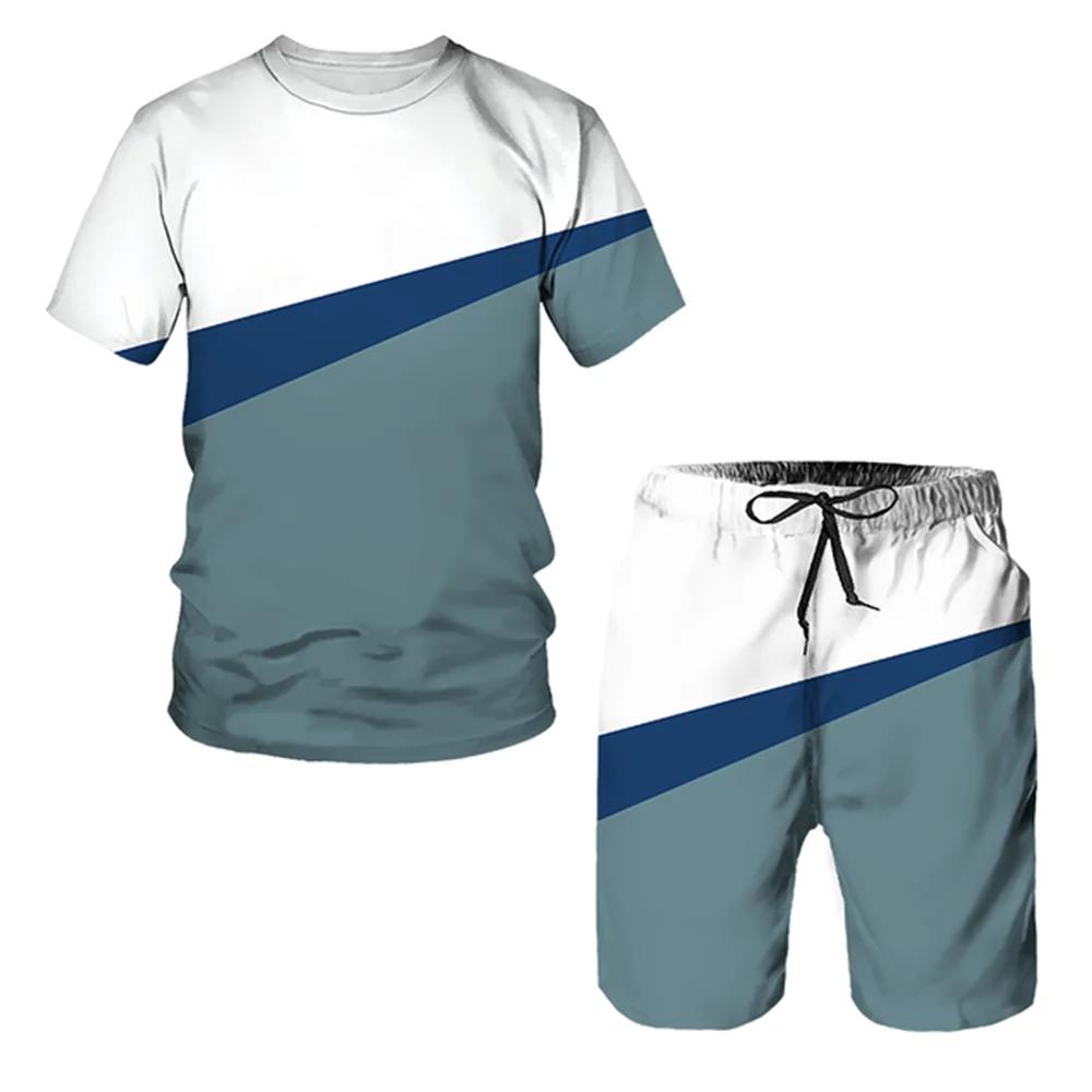 Fashion Brief Style Summer Tracksuits Leisure O-neck Short Sleeve Tees Set Unisex Outdoor Sports Top Shorts 2 Piece Outfit Sets
Fashion Brief Style Summer Tracksuits Leisure O-neck Short Sleeve Tees Set Unisex Outdoor Sports Top Shorts 2 Piece Outfit Sets