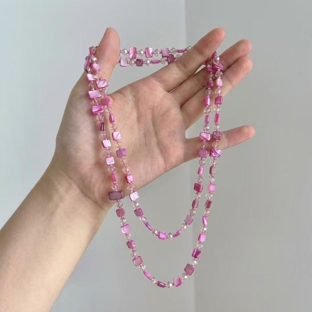 Double Layered Multi-color Natural Stone Necklace Boho Shell Beads Choker Mix Match Lovers Style 8
Double Layered Multi-color Natural Stone Necklace Boho Shell Beads Choker Mix Match Lovers Style 8