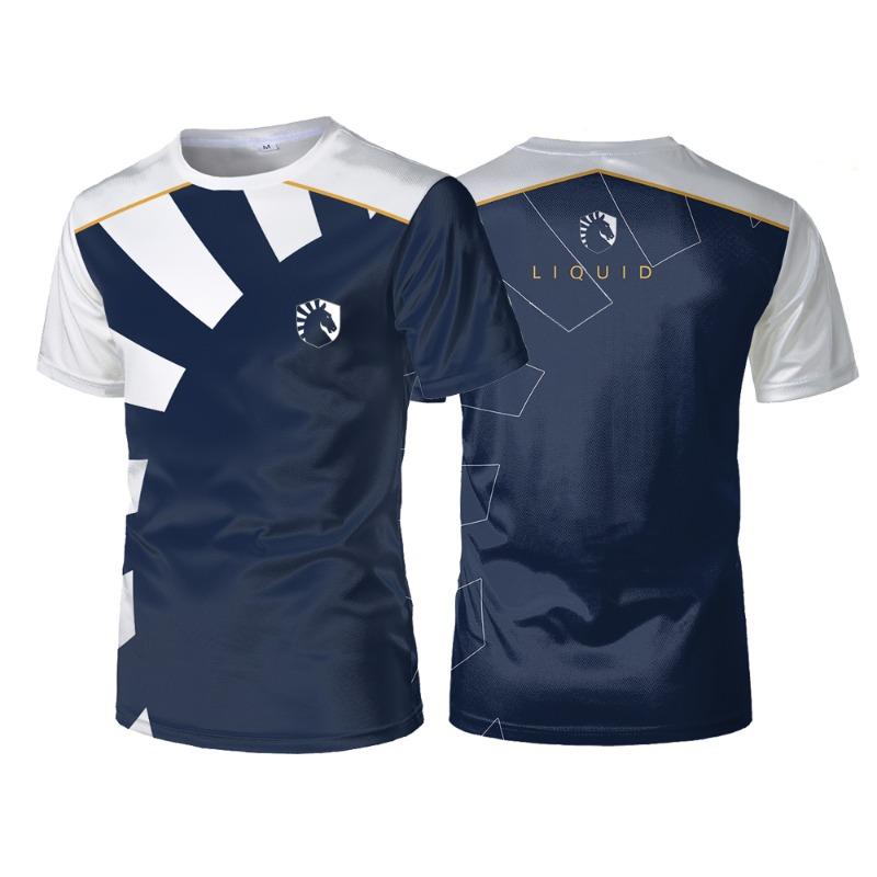 2024 New Team Liquid Esports Uniform T-shirt CS GO LOL DOTA2 Games Contest T Shirt Casual Breathable Sports Jersey Boys Tops Tee S
2024 New Team Liquid Esports Uniform T-shirt CS GO LOL DOTA2 Games Contest T Shirt Casual Breathable Sports Jersey Boys Tops Tee S