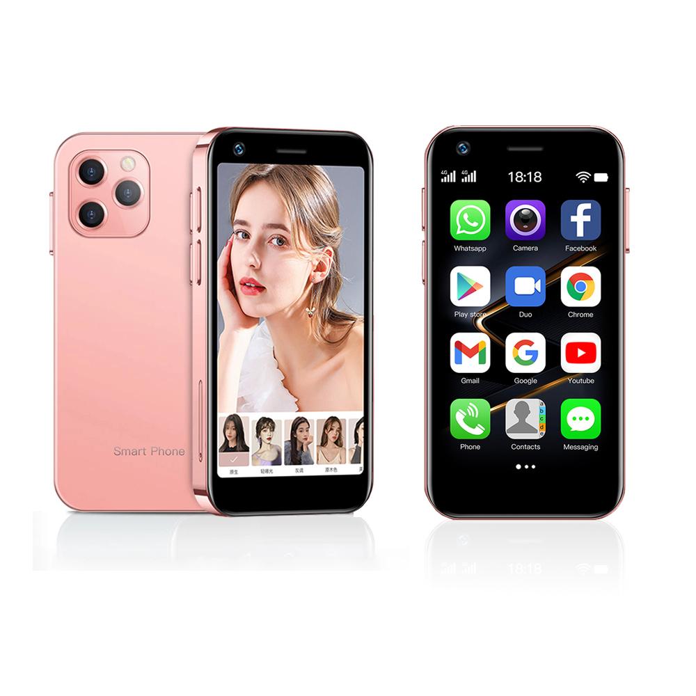 Мини-смартфон SOYES XS12 Pro 4G, 3,0 дюйма, Android 10,0, Bluetooth, WIFI, функция OTG, ОЗУ 2 ГБ/4 ГБ ПЗУ, 32 ГБ/64 ГБ, маленький телефон с двумя SIM-картами 2GB&16GB розовый
Мини-смартфон SOYES XS12 Pro 4G, 3,0 дюйма, Android 10,0, Bluetooth, WIFI, функция OTG, ОЗУ 2 ГБ/4 ГБ ПЗУ, 32 ГБ/64 ГБ, маленький телефон с двумя SIM-картами 2GB&16GB розовый