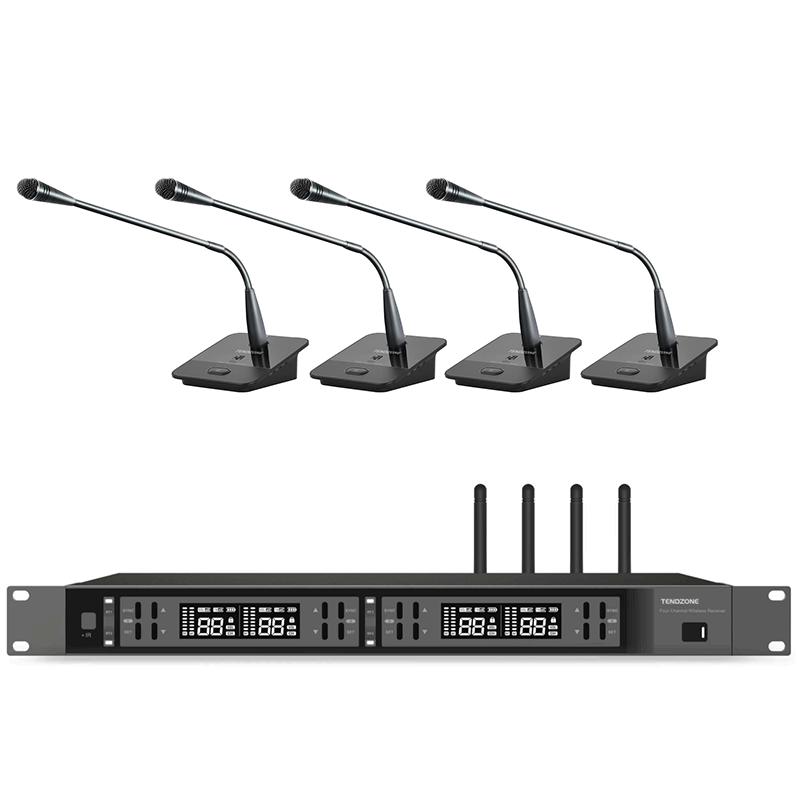 TENDZONE ATW-1004D4 4-Channel Wireless Conference Microphone System (CN version)
TENDZONE ATW-1004D4 4-Channel Wireless Conference Microphone System (CN version)