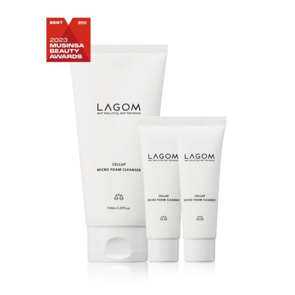 Lagom Celeb MicroFoam Cleanser Упаковка 150 мл + 2 мини-пенки для умывания none
Lagom Celeb MicroFoam Cleanser Упаковка 150 мл + 2 мини-пенки для умывания none