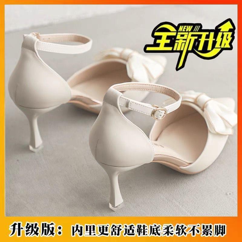 With skirts, versatile fashion slippers, new outer wear is not tired, feet, pointed high heels, sandals 40
With skirts, versatile fashion slippers, new outer wear is not tired, feet, pointed high heels, sandals 40