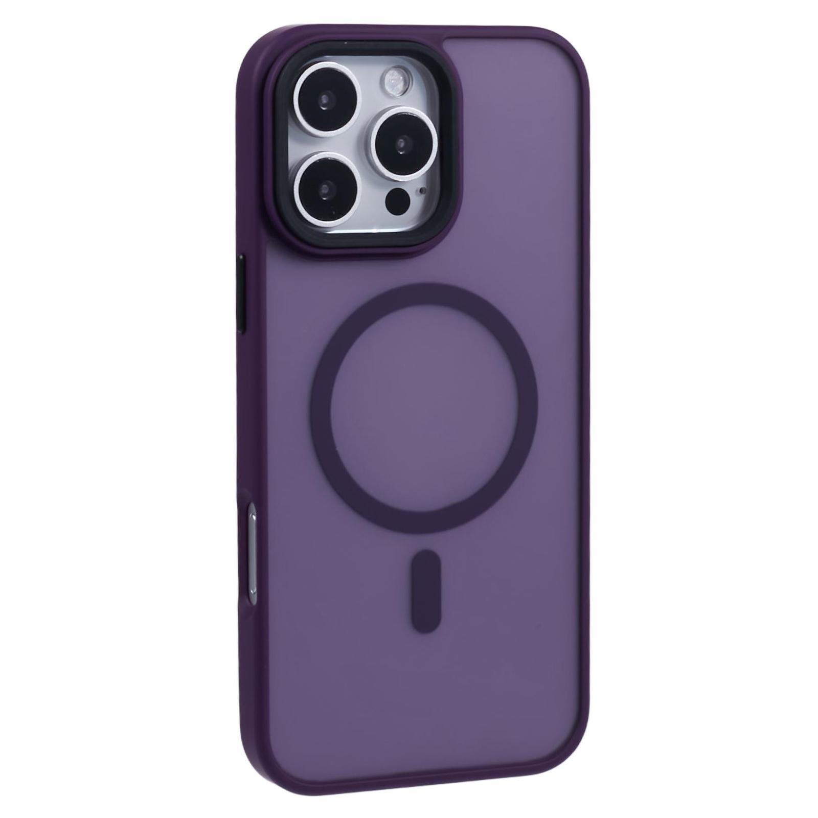 Чохол для iPhone 16 Pro Max, сумісний з MagSafe, матовий, з ефектом шкіри, протиударний, TPU+PC чохол для телефону Dark Purple
Чохол для iPhone 16 Pro Max, сумісний з MagSafe, матовий, з ефектом шкіри, протиударний, TPU+PC чохол для телефону Dark Purple