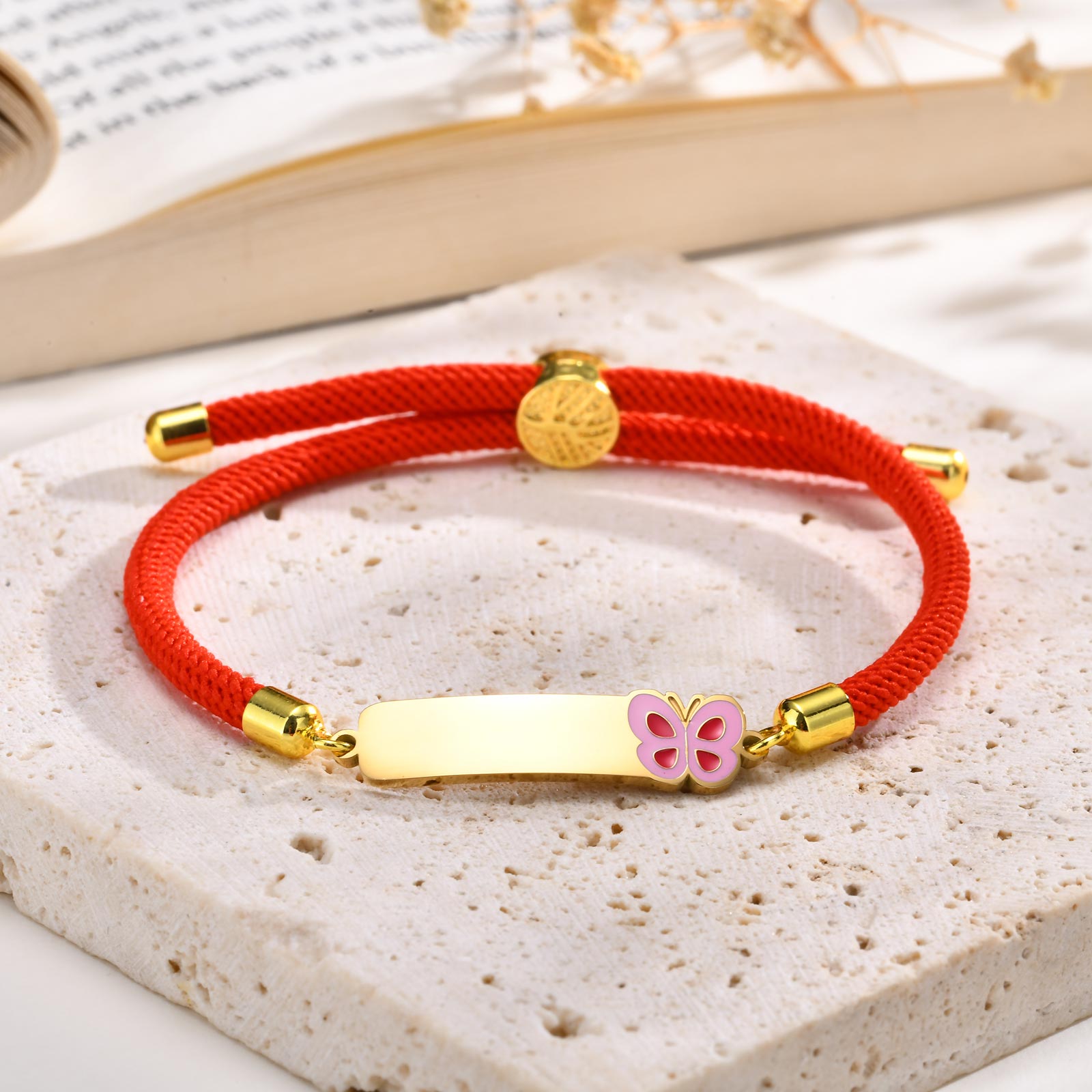 Personalized String Rope Name Bar ID Bracelets for Wom en Girls, Engraving Text Custom Wristband Adjustable Stylish Jewelry No Custom
Personalized String Rope Name Bar ID Bracelets for Wom en Girls, Engraving Text Custom Wristband Adjustable Stylish Jewelry No Custom