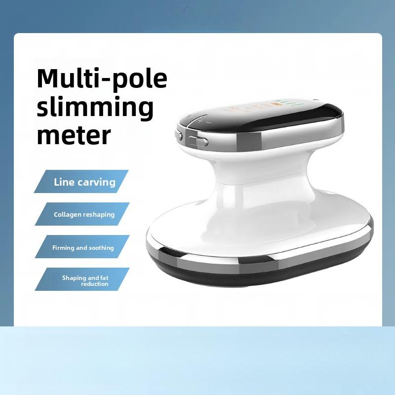 Beauty Shaping Multi-pole Slimming Instrument Ultrasonic Color Light Micro-current Slimming Instrument Beauty Instrument Household білий
Beauty Shaping Multi-pole Slimming Instrument Ultrasonic Color Light Micro-current Slimming Instrument Beauty Instrument Household білий