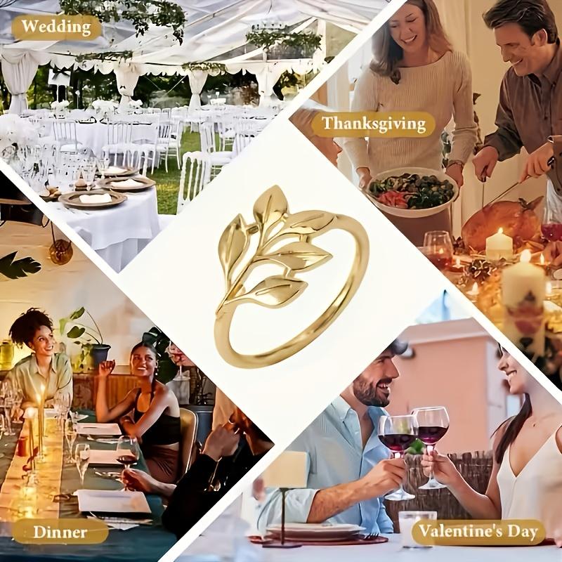 6/12/20PCS Golden Leaf Napkin Rings Metal Napkin Holder Buckles Elegant Table Decoration for Wedding Christmas Holiday Feast Dinner 6pcs золотий
6/12/20PCS Golden Leaf Napkin Rings Metal Napkin Holder Buckles Elegant Table Decoration for Wedding Christmas Holiday Feast Dinner 6pcs золотий