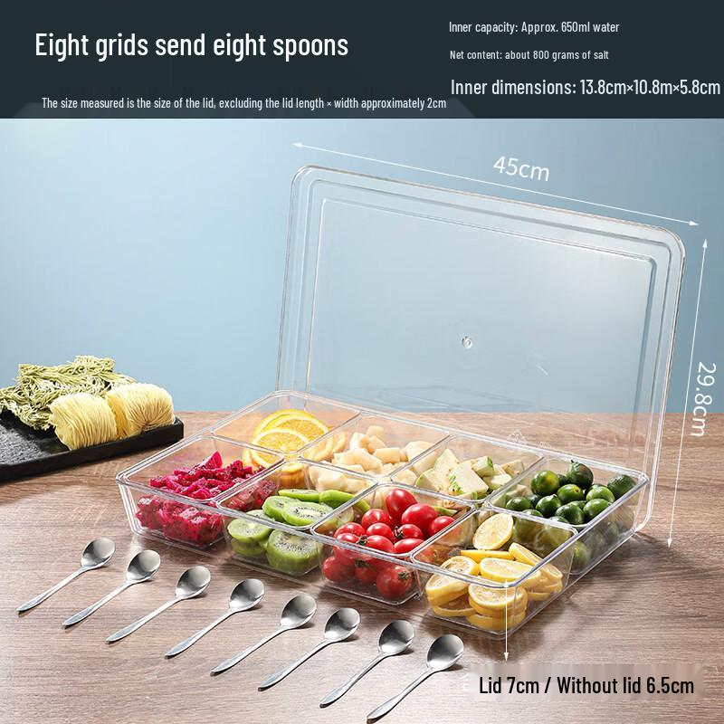 Multi-Compartment Food Storage & Seasoning Organizer
Multi-Compartment Food Storage & Seasoning Organizer