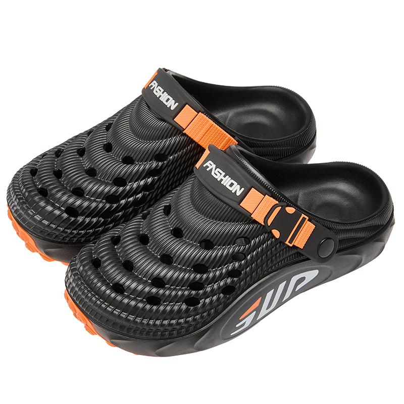 Platform Men Clogs Shoes Beach EVA Thick Bottom Sandals Fashion Comfortable Men Clogs Shoes 44-45 чорний
Platform Men Clogs Shoes Beach EVA Thick Bottom Sandals Fashion Comfortable Men Clogs Shoes 44-45 чорний