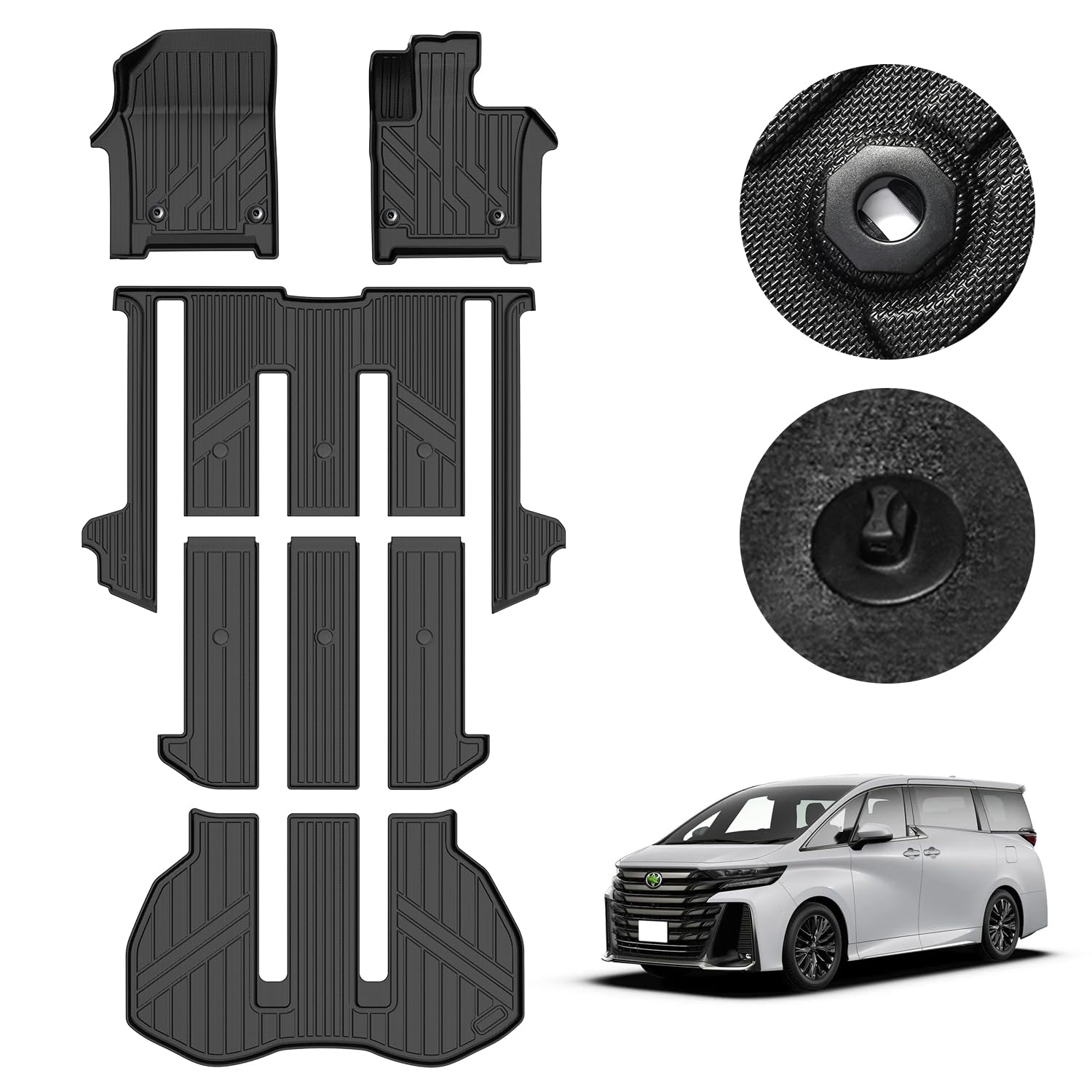ACE LIGHTING Toyota New Alphard Vellfire 40 Series Коврик для пола Второй коврик Коврик для багажника 40 Alphard Car Mat Полный комплект 40 Vellfire Cargo Mat ALPHARD 40 Series
ACE LIGHTING Toyota New Alphard Vellfire 40 Series Коврик для пола Второй коврик Коврик для багажника 40 Alphard Car Mat Полный комплект 40 Vellfire Cargo Mat ALPHARD 40 Series