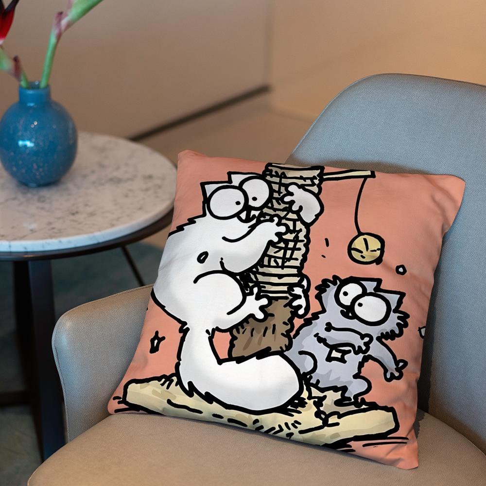 Kawaii S-Simons Cat B Cushion Cover Cushion Cover 2-in-1 Reversible Plush Pillow Cover | Car/Sofa/Bed | Perfect Gift 12x12Inch
Kawaii S-Simons Cat B Cushion Cover Cushion Cover 2-in-1 Reversible Plush Pillow Cover | Car/Sofa/Bed | Perfect Gift 12x12Inch