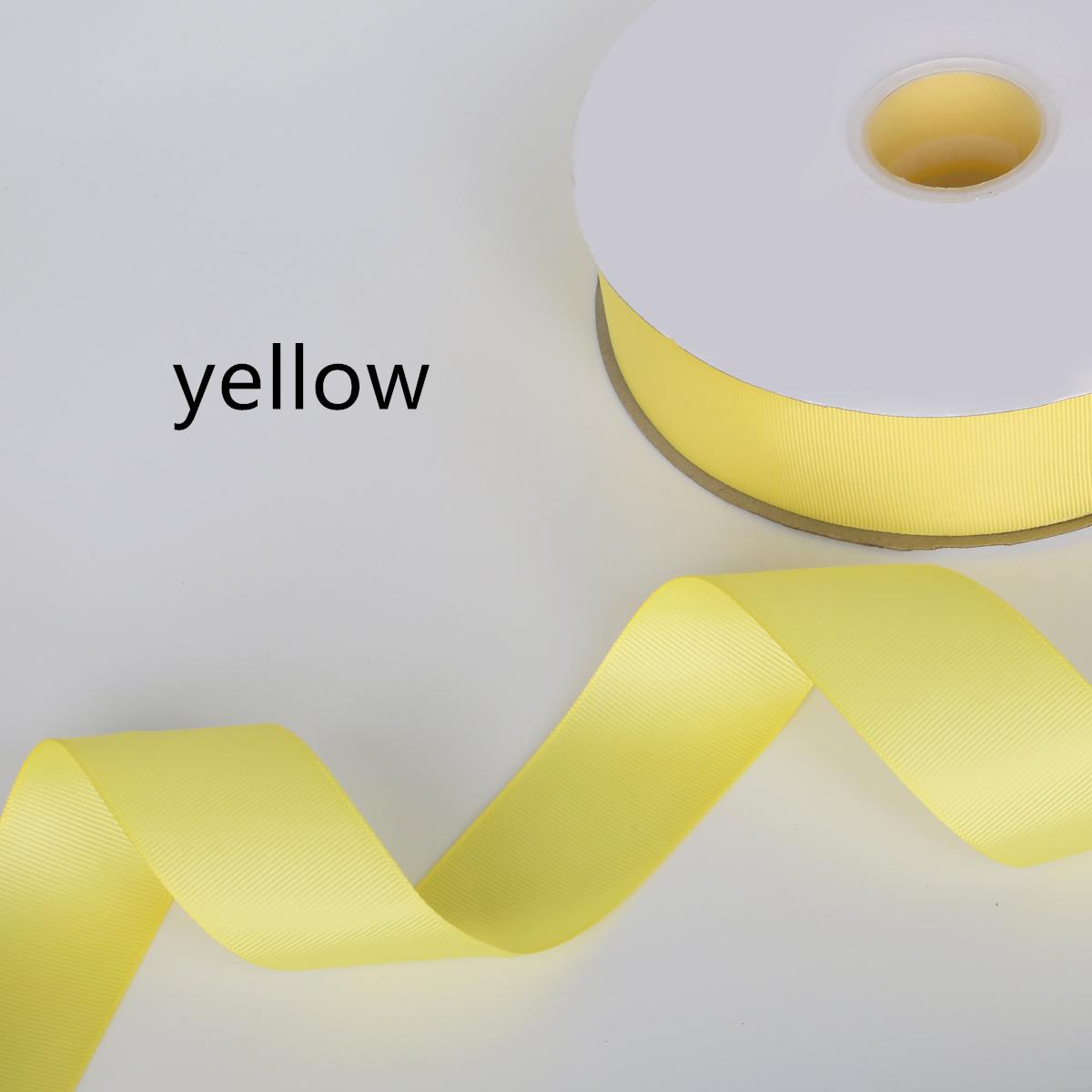 Корсажная лента для декора и заворачивания подарков на Рождество 38MM жёлтый
Корсажная лента для декора и заворачивания подарков на Рождество 38MM жёлтый