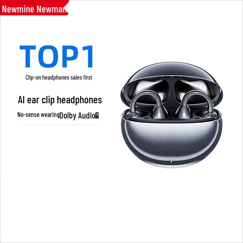 Newmine M91 Smart AI Bluetooth Ear Clip Translator Earbuds
Newmine M91 Smart AI Bluetooth Ear Clip Translator Earbuds