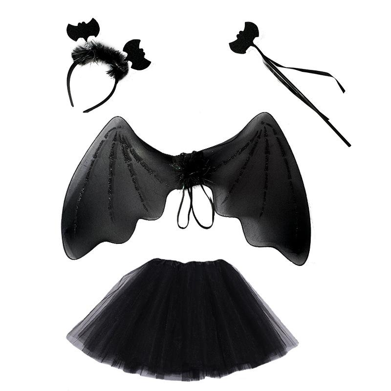 Крылья, Повязка на голову, Волшебная палочка, Юбка, Реквизит для украшения на Хэллоуин, Фестиваль призраков, Танцы на вечеринке, Реквизит для аксессуаров к костюму, Набор из четырех предметов one size чёрный
Крылья, Повязка на голову, Волшебная палочка, Юбка, Реквизит для украшения на Хэллоуин, Фестиваль призраков, Танцы на вечеринке, Реквизит для аксессуаров к костюму, Набор из четырех предметов one size чёрный