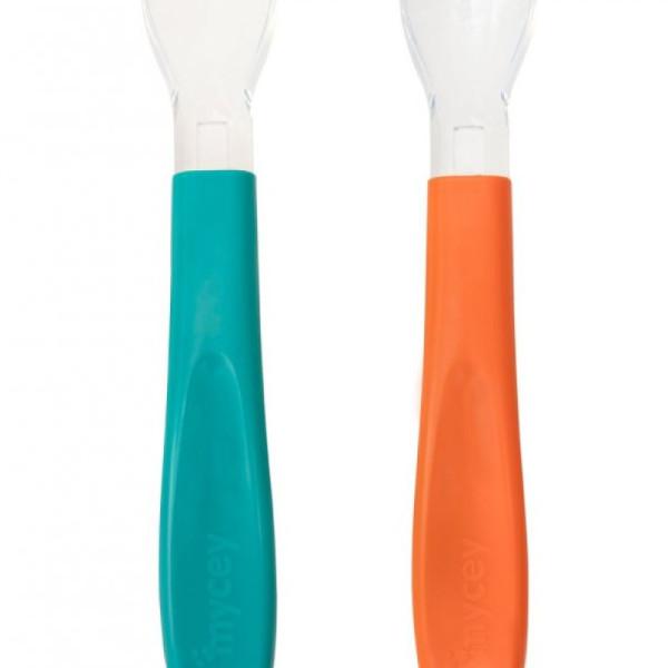 Ложка с силиконовым наконечником, 2 упаковки, унисекс
Ложка с силиконовым наконечником, 2 упаковки, унисекс