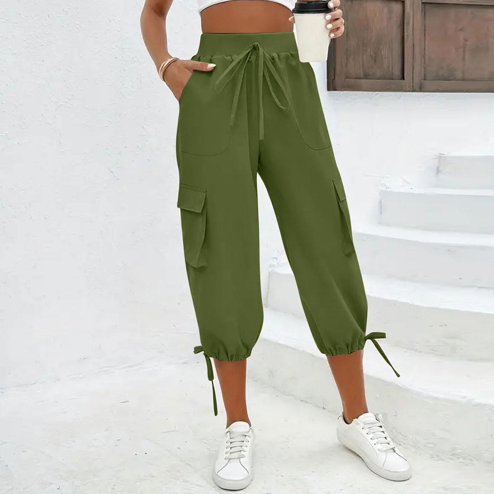Женские капри с карманами, эластичные, легкие, повседневные брюки карго, летние укороченные брюки, одежда для улицы XXL
Женские капри с карманами, эластичные, легкие, повседневные брюки карго, летние укороченные брюки, одежда для улицы XXL