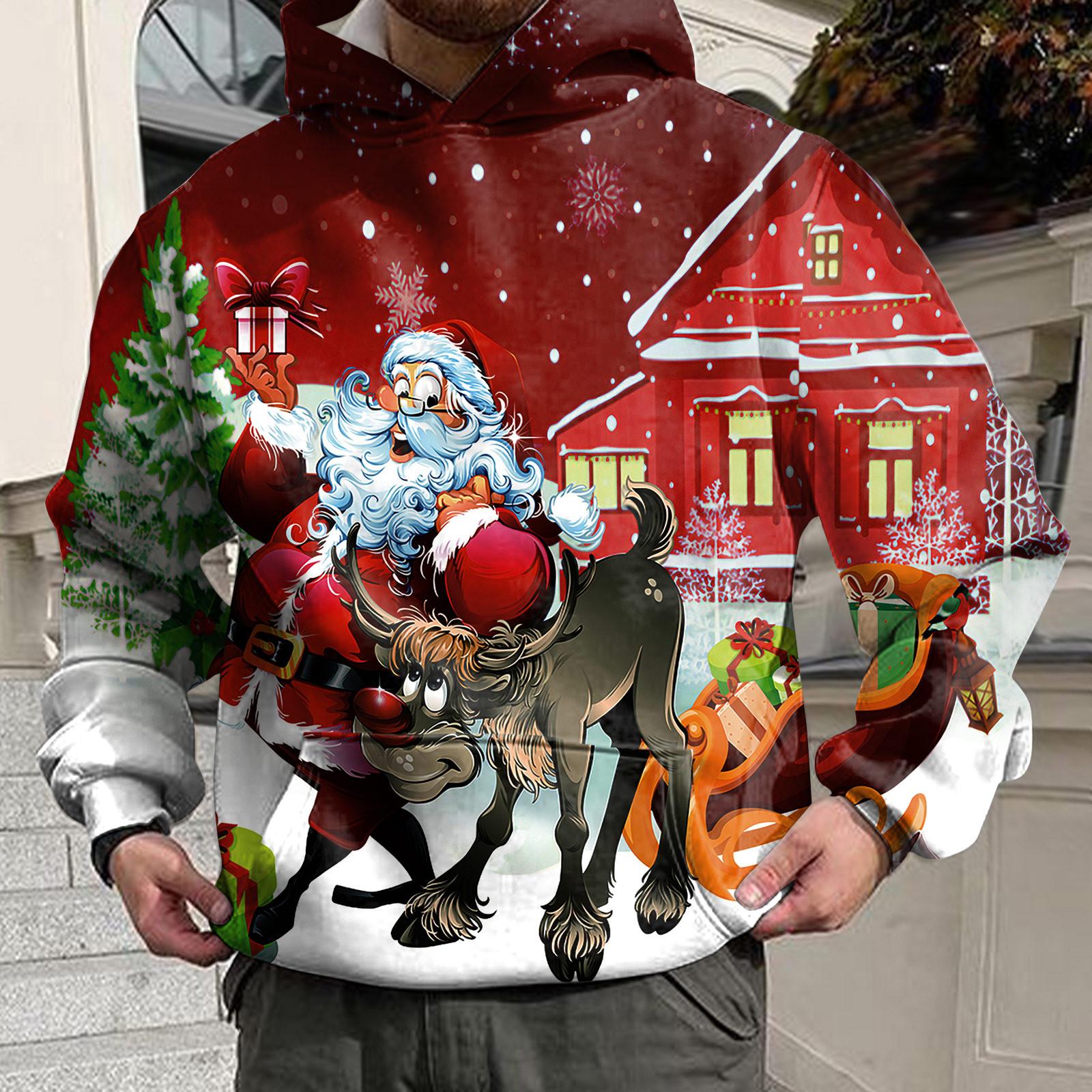 Веселого Рождества Санта-Клаус Толстовка 3D Принт Снеговик Лось Пуловер Мужчины Женщины Осенние Толстовки С Длинными Рукавами Толстовка Мужская Одежда 6XL
Веселого Рождества Санта-Клаус Толстовка 3D Принт Снеговик Лось Пуловер Мужчины Женщины Осенние Толстовки С Длинными Рукавами Толстовка Мужская Одежда 6XL