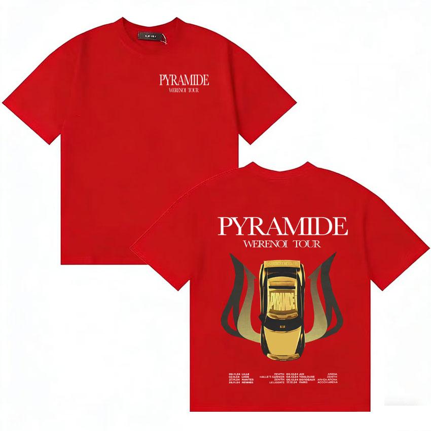 Rapper Werenoi Tour Pyramide Album Summer Harajuku Oversized Print Tshirts Unisexs Womens Retro Comfort Short Sleeve Clothes Unisex S
Rapper Werenoi Tour Pyramide Album Summer Harajuku Oversized Print Tshirts Unisexs Womens Retro Comfort Short Sleeve Clothes Unisex S