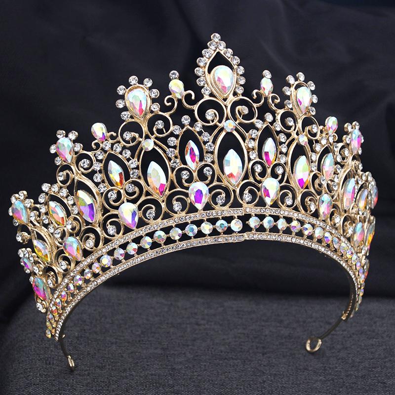 6 Colors Royal Queen Wedding Crown Large Diadem Banquet Tiaras for Party Pageant Bridal Crown Hair Jewelry Wedding Accessories
6 Colors Royal Queen Wedding Crown Large Diadem Banquet Tiaras for Party Pageant Bridal Crown Hair Jewelry Wedding Accessories