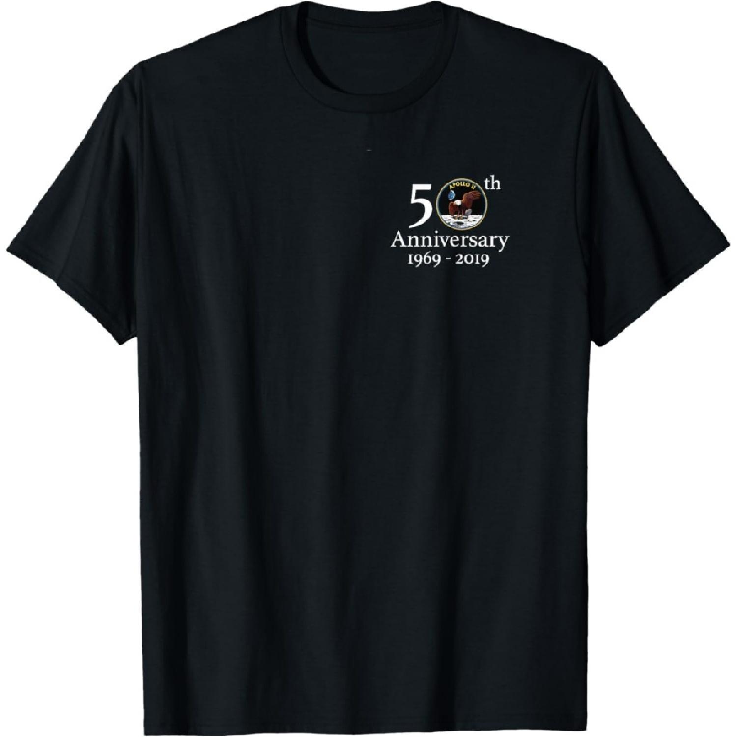 Apollo 50th Anniversary Logo NASA Tshirt T-Shirt XXXXXL
Apollo 50th Anniversary Logo NASA Tshirt T-Shirt XXXXXL