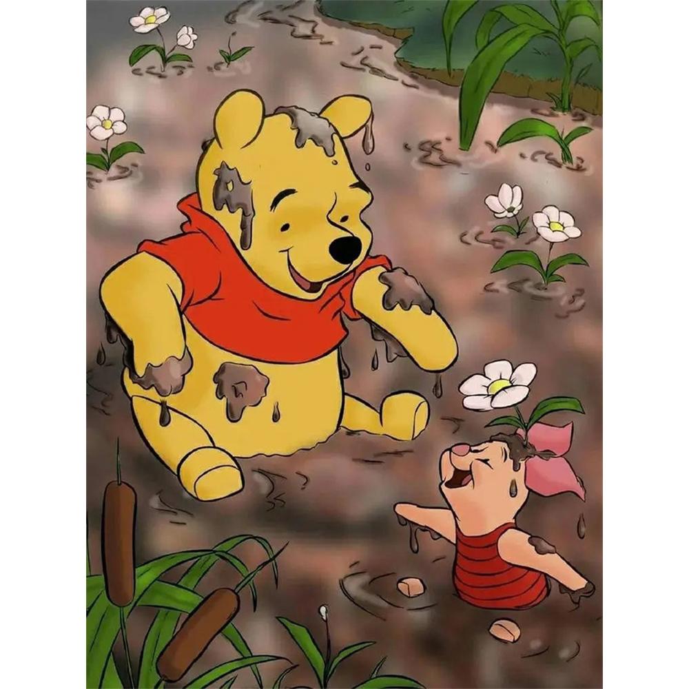 Disney Diamond Painting Winnie The Pooh and Friends Illustration, 5D Full Diamond Art Mosaic DIY Embroidery Cartoon Wall Decoration Round 20x30cm
Disney Diamond Painting Winnie The Pooh and Friends Illustration, 5D Full Diamond Art Mosaic DIY Embroidery Cartoon Wall Decoration Round 20x30cm