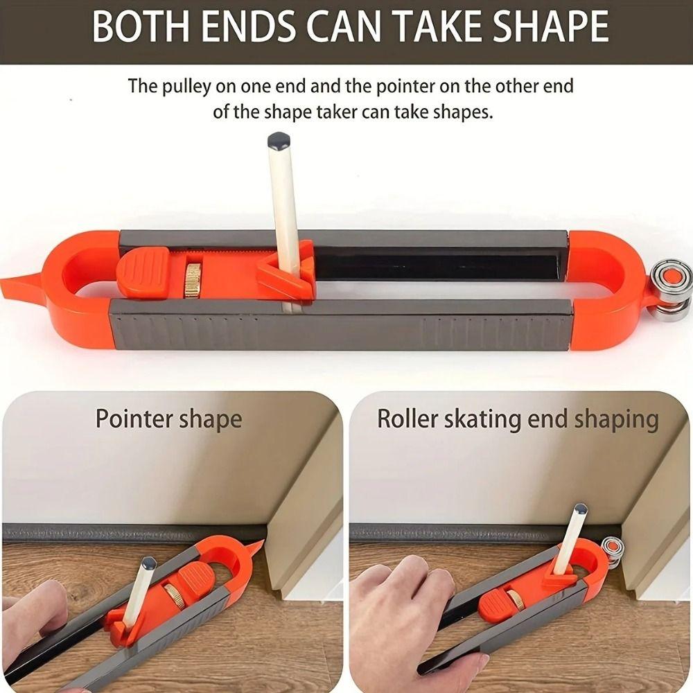 Profile Duplicator Contour Gauge Precise Woodworking Measuring Gauge Ceramics and Mould Taking Gauge With Pen
Profile Duplicator Contour Gauge Precise Woodworking Measuring Gauge Ceramics and Mould Taking Gauge With Pen
