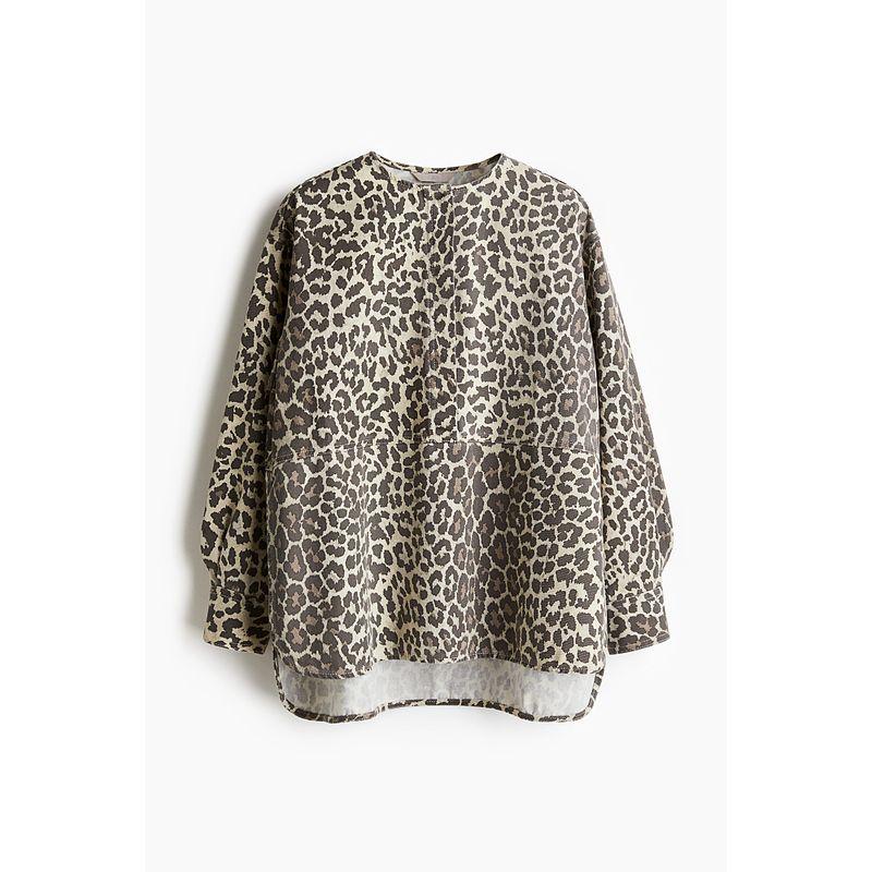 HM Women s Shirt 2025 Autumn New Arrival Cotton Loose Diagonal Cloth Pullover Long Sleeve Underwear Top 1273498 Light beige/Leopard print 165/96(M)
HM Women s Shirt 2025 Autumn New Arrival Cotton Loose Diagonal Cloth Pullover Long Sleeve Underwear Top 1273498 Light beige/Leopard print 165/96(M)