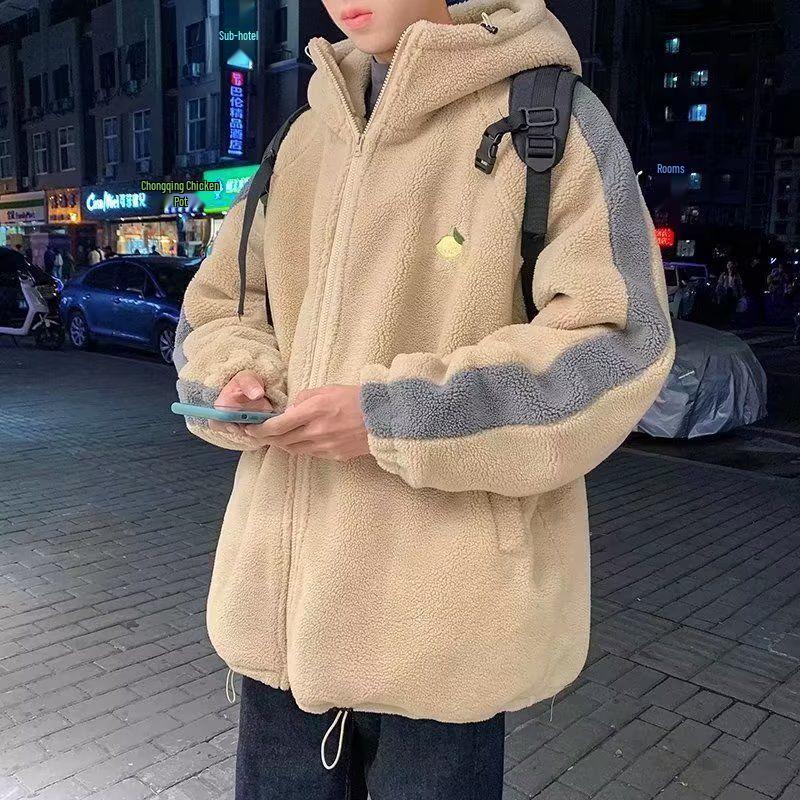 Men s Winter Fleece-Lined Retro Coat: Trendy, Handsome Hong Kong Style M (Recommended 100-115 catty)
Men s Winter Fleece-Lined Retro Coat: Trendy, Handsome Hong Kong Style M (Recommended 100-115 catty)