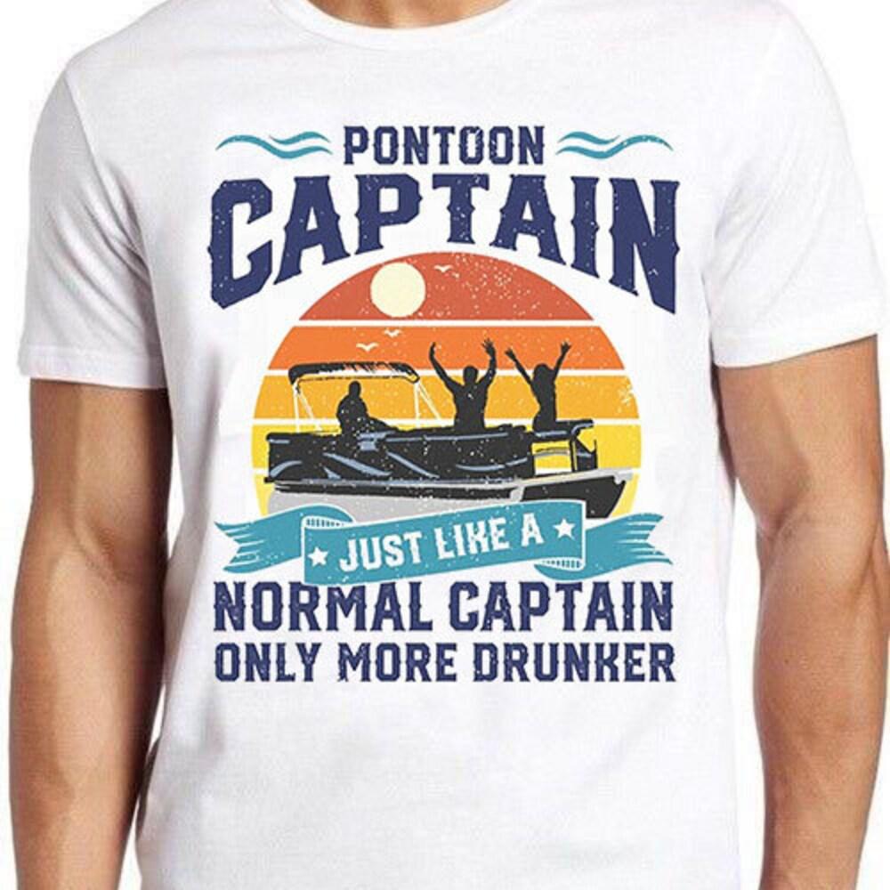 230GSM 100% Cotton T-Shirt Pontoon Captain Just Like A Normal Captain Only More Drunker Design Best Seller Funny Meme Men Women Fashion Top Retro Gift
230GSM 100% Cotton T-Shirt Pontoon Captain Just Like A Normal Captain Only More Drunker Design Best Seller Funny Meme Men Women Fashion Top Retro Gift
