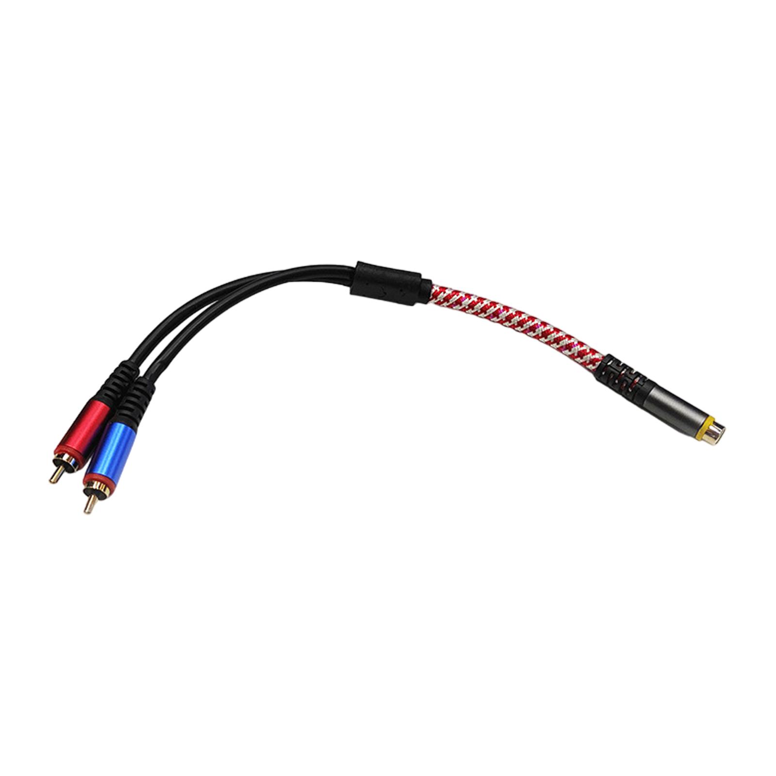 Upgrades Sound Cable Anti Interference Cable Nylon Braided Sound Cable for Amplifiers & Home Theater Systems
Upgrades Sound Cable Anti Interference Cable Nylon Braided Sound Cable for Amplifiers & Home Theater Systems