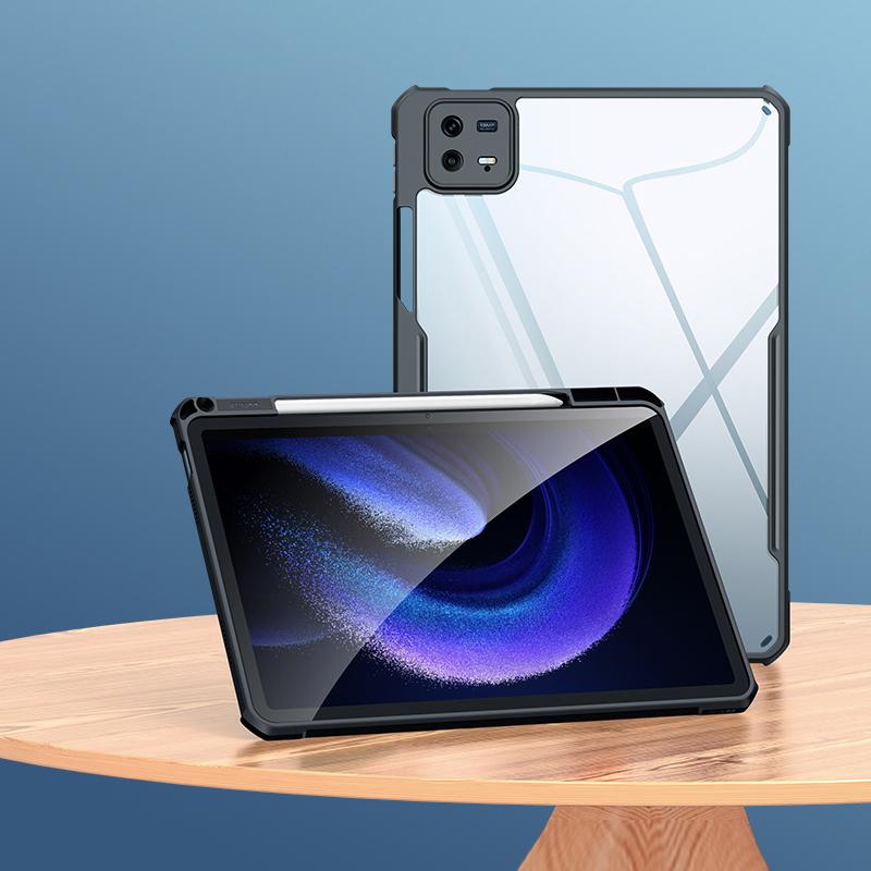 XUNDD For Xiaomi Pad 6 Pro/Pad 6 Drop Protection Tablet Case Transparent Acrylic+TPU Slim Cover Black
XUNDD For Xiaomi Pad 6 Pro/Pad 6 Drop Protection Tablet Case Transparent Acrylic+TPU Slim Cover Black