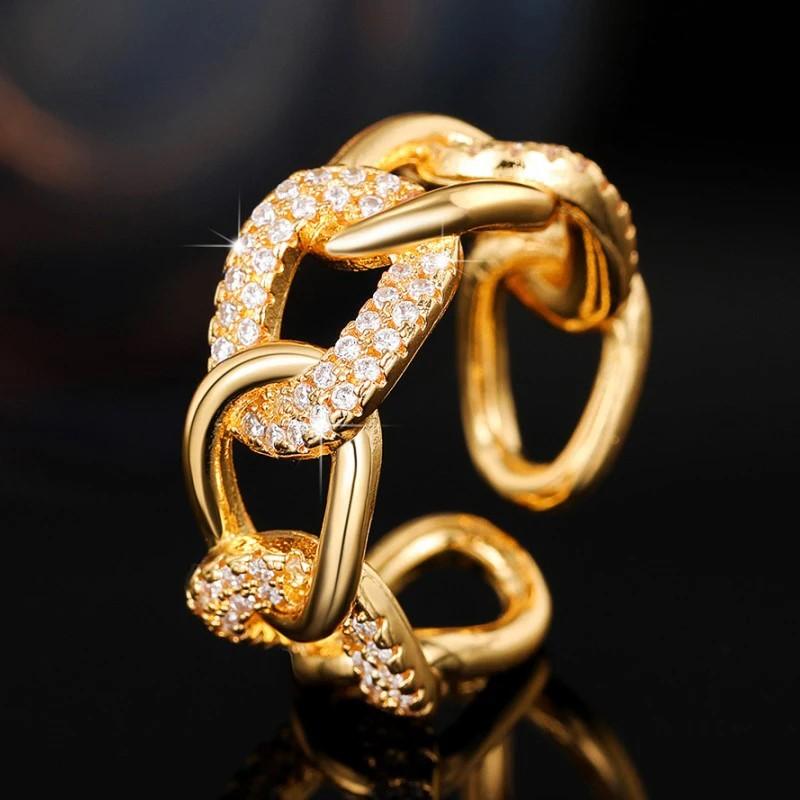 Huitan Кольцо открытое в стиле хип-хоп, женское модное, для вечеринки, аксессуары с блестящим цирконием, золотистого цвета, ювелирные изделия для женщин, шикарный трендовый подарок resizable
Huitan Кольцо открытое в стиле хип-хоп, женское модное, для вечеринки, аксессуары с блестящим цирконием, золотистого цвета, ювелирные изделия для женщин, шикарный трендовый подарок resizable