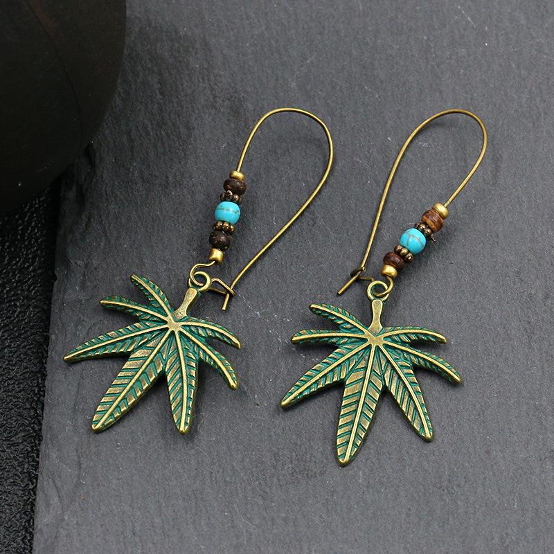 Vintage Bohemia Big Ear Hook Drop Earrings For Women Ethnic Geometric Leaf Wing Flower Hollow Round Boho Earings Antique Zircon
Vintage Bohemia Big Ear Hook Drop Earrings For Women Ethnic Geometric Leaf Wing Flower Hollow Round Boho Earings Antique Zircon