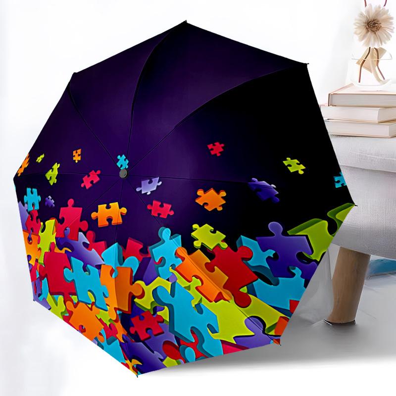 1pc Puzzle Pieces Automatic Umbrella - Automatic Opening And Closing, Sturdy Iron Frame, Formal Occasions yy251018216
1pc Puzzle Pieces Automatic Umbrella - Automatic Opening And Closing, Sturdy Iron Frame, Formal Occasions yy251018216