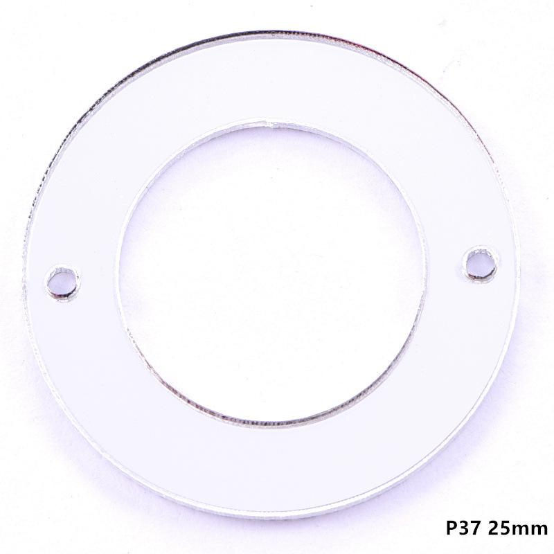 Акриловая ручная шовная дрель, зеркало специальной формы с плоским дном, сделай сам, украшение одежды, ювелирные изделия, зеркальные аксессуары, шовная дрель white (silver) 50 pcs/bag