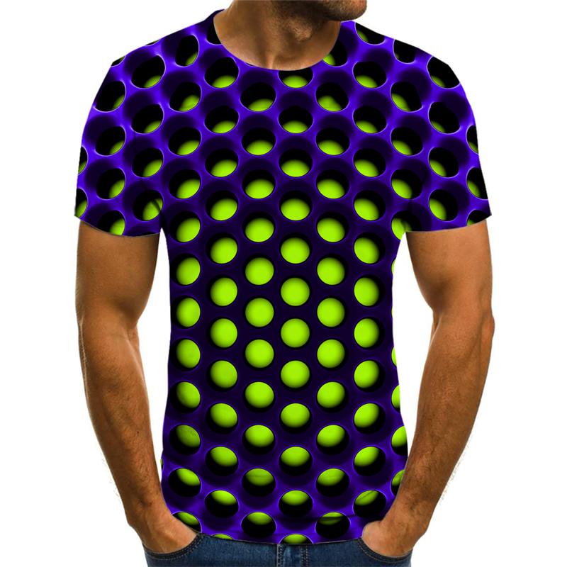 Чоловіча футболка з принтом 3D Optical Illusion Топи з короткими рукавами Модний градієнт Harajuku Вуличний одяг Хіп-хоп Тенденція великого розміру Футболка L
Чоловіча футболка з принтом 3D Optical Illusion Топи з короткими рукавами Модний градієнт Harajuku Вуличний одяг Хіп-хоп Тенденція великого розміру Футболка L