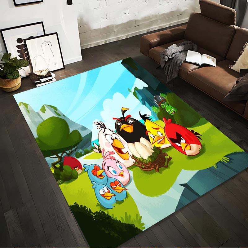 Angry Birds Cartoon Pattern Carpet with Colorful Characters and Green Pigs Background Suitable for use as an anti-slip1 for1room and bedroom sofas 40x60cm( 15x23in )
Angry Birds Cartoon Pattern Carpet with Colorful Characters and Green Pigs Background Suitable for use as an anti-slip1 for1room and bedroom sofas 40x60cm( 15x23in )