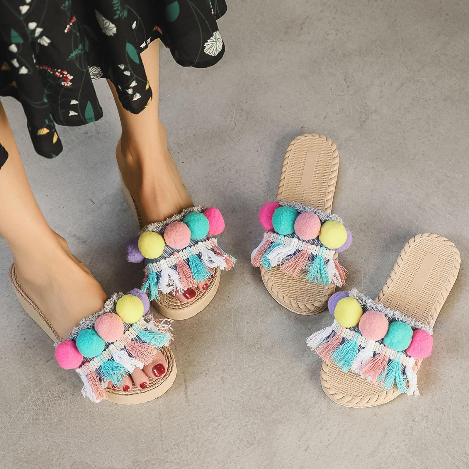 Walking Sandals For Women Size 8 Women Sandals Beach Fashion Sandals Tassel Sandals Denim Summer Wedge Sandals Women Sandalias 40
Walking Sandals For Women Size 8 Women Sandals Beach Fashion Sandals Tassel Sandals Denim Summer Wedge Sandals Women Sandalias 40