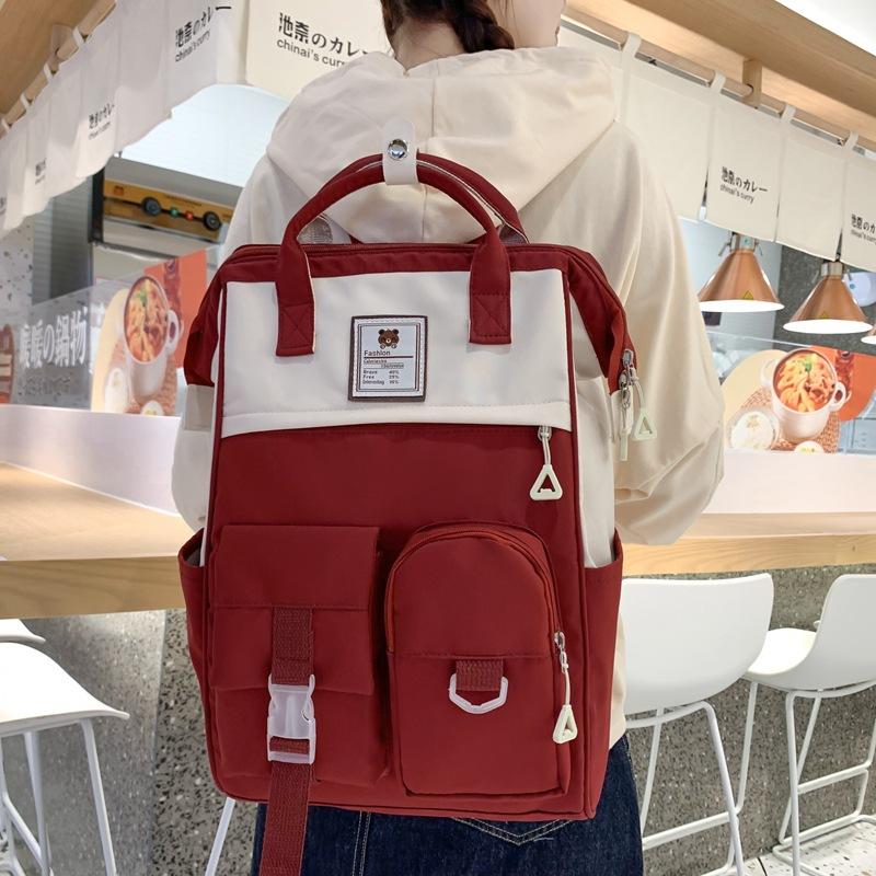 New Japanese Literary Backpack Small Fresh Girl Trendy Casual Bag Large Capacity Junior and Senior High School Students Bag
New Japanese Literary Backpack Small Fresh Girl Trendy Casual Bag Large Capacity Junior and Senior High School Students Bag