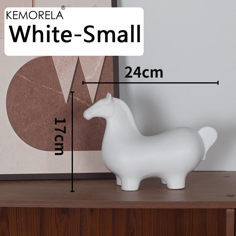Nordic Ceramic Horse Ornaments Home Decorations Simple Crafts Living Room TV Decoration Indoor Office Desktop Decoration Gifts
Nordic Ceramic Horse Ornaments Home Decorations Simple Crafts Living Room TV Decoration Indoor Office Desktop Decoration Gifts