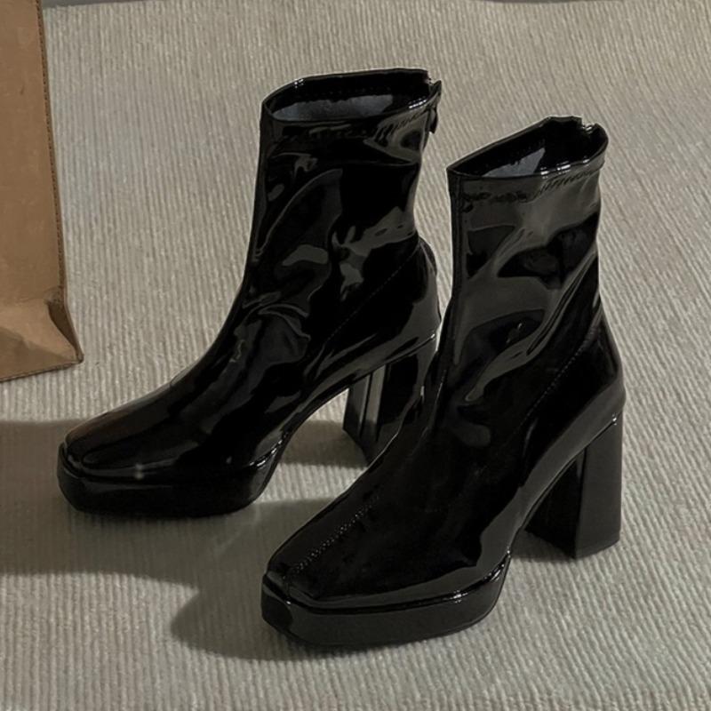 Модные женские туфли на высоком каблуке, ботильоны на платформе, модная кожаная элегантная обувь 2025 зима, новые короткие ботинки челси, туфли-лодочки для платья, zapatillas 40 чёрный
Модные женские туфли на высоком каблуке, ботильоны на платформе, модная кожаная элегантная обувь 2025 зима, новые короткие ботинки челси, туфли-лодочки для платья, zapatillas 40 чёрный