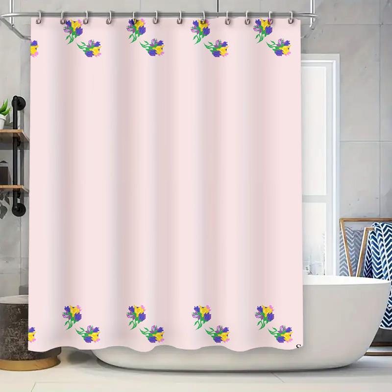 Lavender Floral Decorative Shower Curtain Pink Waterproof Bath Room Decoration Home Decor Accessories For Bathroom Single Panel W60H190(CM)-1 Pcs
Lavender Floral Decorative Shower Curtain Pink Waterproof Bath Room Decoration Home Decor Accessories For Bathroom Single Panel W60H190(CM)-1 Pcs