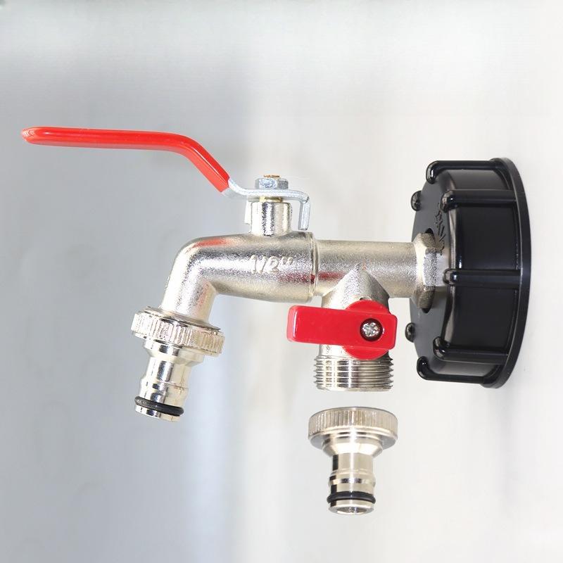 IBC Adapter S60*6 Coarse Thread x 16mm 1/2 3/4 Water Tank Shut Off Ball Valve Garden Hose Tap Ton Barrel Faucet Connecter
IBC Adapter S60*6 Coarse Thread x 16mm 1/2 3/4 Water Tank Shut Off Ball Valve Garden Hose Tap Ton Barrel Faucet Connecter