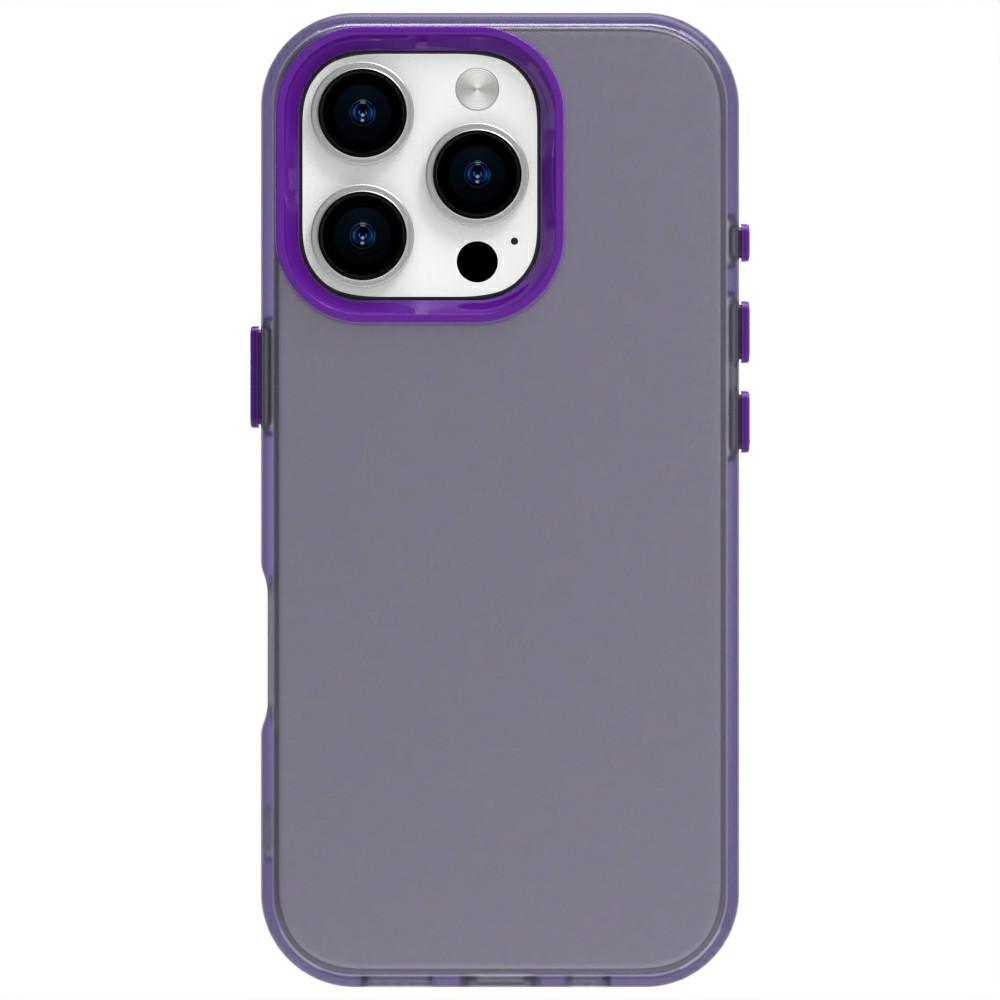 Candy Series For iPhone 16 Pro Max Case PC+TPU+PET Anti-Drop Phone Cover Purple
Candy Series For iPhone 16 Pro Max Case PC+TPU+PET Anti-Drop Phone Cover Purple
