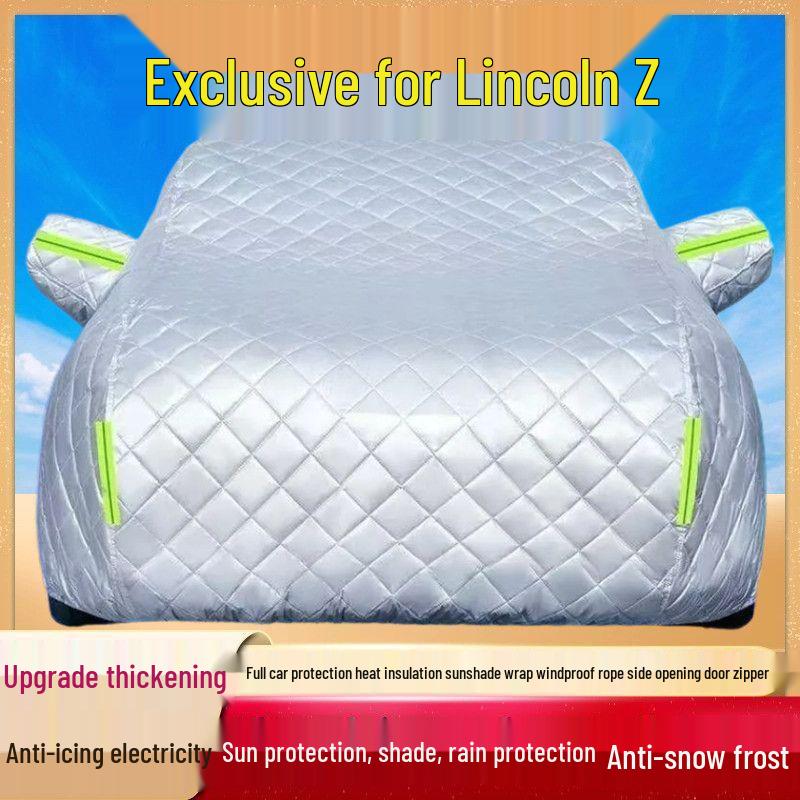 Lincoln Z All-Weather Car Cover: Sun, Rain & Dust Protection, Heat Insulation, Frost & Snow Guard, Thickened Sunshade Thickened with Cotton Hail Protection Four Seasons
Lincoln Z All-Weather Car Cover: Sun, Rain & Dust Protection, Heat Insulation, Frost & Snow Guard, Thickened Sunshade Thickened with Cotton Hail Protection Four Seasons
