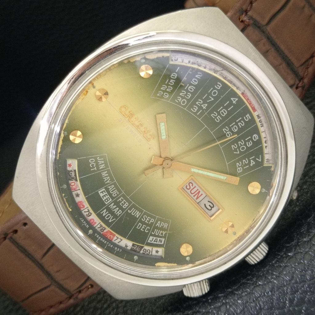 ЯПОНИЯ ВИНТАЖ ORIENT 100 ЛЕТ АВТОМАТИЧЕСКИЕ МУЖСКИЕ ЧАСЫ ОРИГИНАЛЬНЫЙ ЦИФЕРБЛАТ a703121-1 R213-a703121
ЯПОНИЯ ВИНТАЖ ORIENT 100 ЛЕТ АВТОМАТИЧЕСКИЕ МУЖСКИЕ ЧАСЫ ОРИГИНАЛЬНЫЙ ЦИФЕРБЛАТ a703121-1 R213-a703121